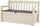Panchina Contenitore da Giardino 140x60x84 cm in Resina Keter Eden Bench Beige