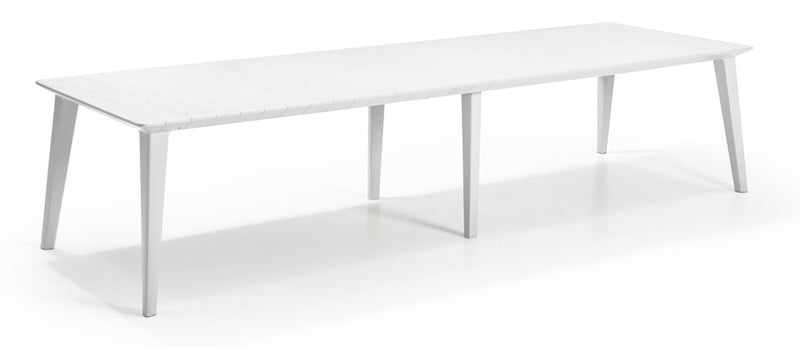Tavolo da Giardino 313x98x74 cm in Resina Keter Lima 320 Bianco-1
