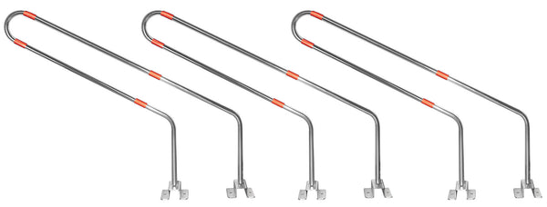Kit 3 Montanti Aggancio Bicicletta per Portabiciclette Urbany Kit 106 online