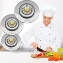 3 Coperchi Antiodore Cooker Ventur Magic in Acciaio Inox 26, 30, 34 Cm Beige-2