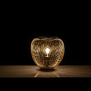 Lampada da Tavolo 26x26xH25 cm in Metallo Jaula Nero-2