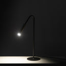 Lampada da Tavolo a LED 17x17xH56 cm in Metallo Vega Nero-2