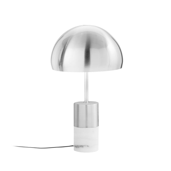 Lampada da Tavolo da Tavolo 30x30x51,5 cm in Metallo Ursa Marmo Bianco sconto