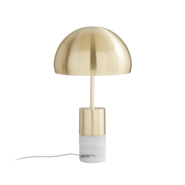 online Lampada da Tavolo da Tavolo 30x30x51,5 cm in Metallo Ursa Marmo Bianco