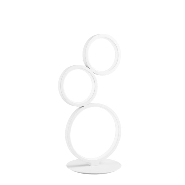 prezzo Lampada da Tavolo Led 22x15x42,7 cm in Alluminio Orion Bianco Goffrato