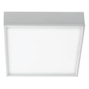 Plafoniera Quadrata Alluminio Bianco Soffitto Ribassato Led 36 watt Luce Naturale Intec LED-KLIO-Q21-1