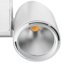 Faretto Binario Alluminio Bianco Pressofuso Led 40 watt Luce Naturale Intec LED-TRAIN-W-40WM-3