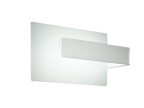 acquista Applique Moderna Alluminio Bianco Goffrato Lampada da Parete Led 4 watt Luce Calda