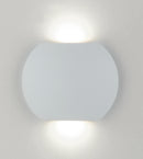 Applique Alluminio Bianco Diffusione Luce Sopra Sotto Lampada Moderna Led 6 watt Luce Calda Intec LED-W-MIURA/6W-1