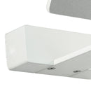 Applique Minimal Alluminio Bianco Lampada da Parete Moderna Led 4 watt Luce Calda Intec LED-W-PEGASO/4W-3
