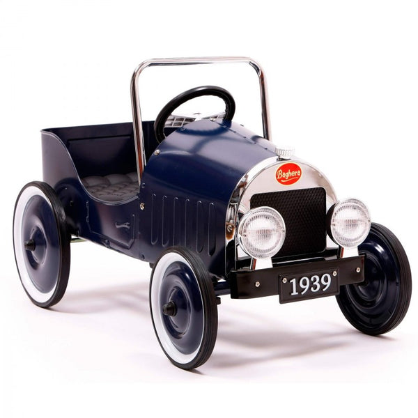 online Auto a Pedali Vintage da Corsa per Bambini Baghera Classic Blu