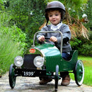 Auto a Pedali Vintage da Corsa per Bambini Baghera Classic Verde-6