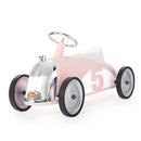 Auto Cavalcabile Vintage da Corsa per Bambini Baghera Rider Petal Rosa-1