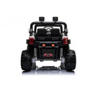 Macchina Elettrica per Bambini 12V Fuoristrada Baby Buggy Bianca-4