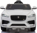 Macchina Elettrica per Bambini 12V Jaguar F-Pace Bianca-2