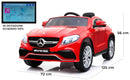 Macchina Elettrica per Bambini 12V Mp4 Mercedes GLE 63 AMG Coupè Rossa-5