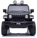 Macchina Elettrica per Bambini 12V 2 Posti Jeep Wrangler Rubicon Nera-3