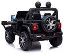 Macchina Elettrica per Bambini 12V 2 Posti Jeep Wrangler Rubicon Nera-6