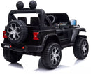 Macchina Elettrica per Bambini 12V 2 Posti Jeep Wrangler Rubicon Nera-8