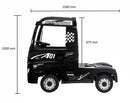 Camion Elettrico Truck per Bambini 12V Mercedes Actros Nero-5