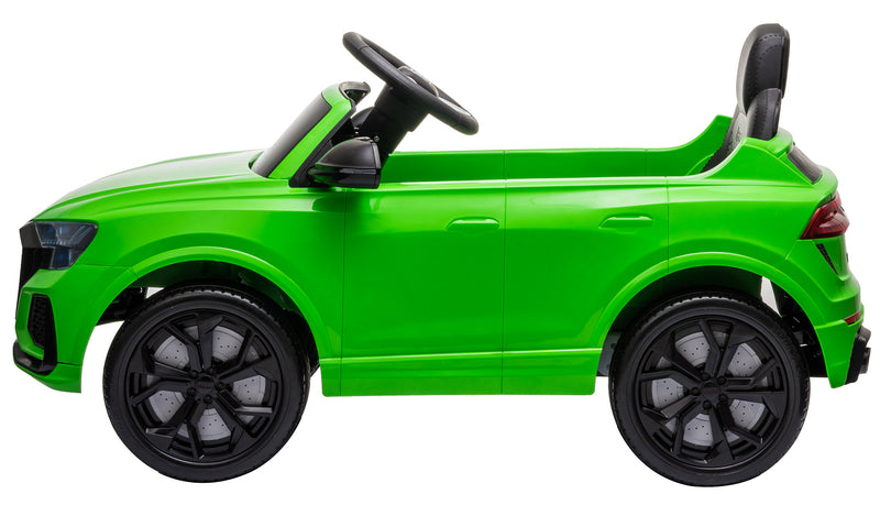 Auto elettrica bambini Bentley con luci led. Macchina elettrica sportiva 12  volt colore verde per bambino con ingresso USB