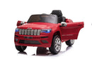 Macchina Elettrica per Bambini 12V Jeep Grand Cherokee Rosso-7