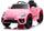 Macchina Elettrica per Bambini 12V con Licenza Volkswagen Maggiolino Beetle Small Rosa