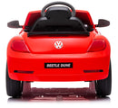 Macchina Elettrica per Bambini 12V Volkswagen Maggiolino Beetle Small Rossa-4