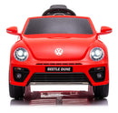Macchina Elettrica per Bambini 12V Volkswagen Maggiolino Beetle Small Rossa-6