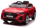 Macchina Elettrica per Bambini 12V Audi E-Tron Sportback Rossa-1