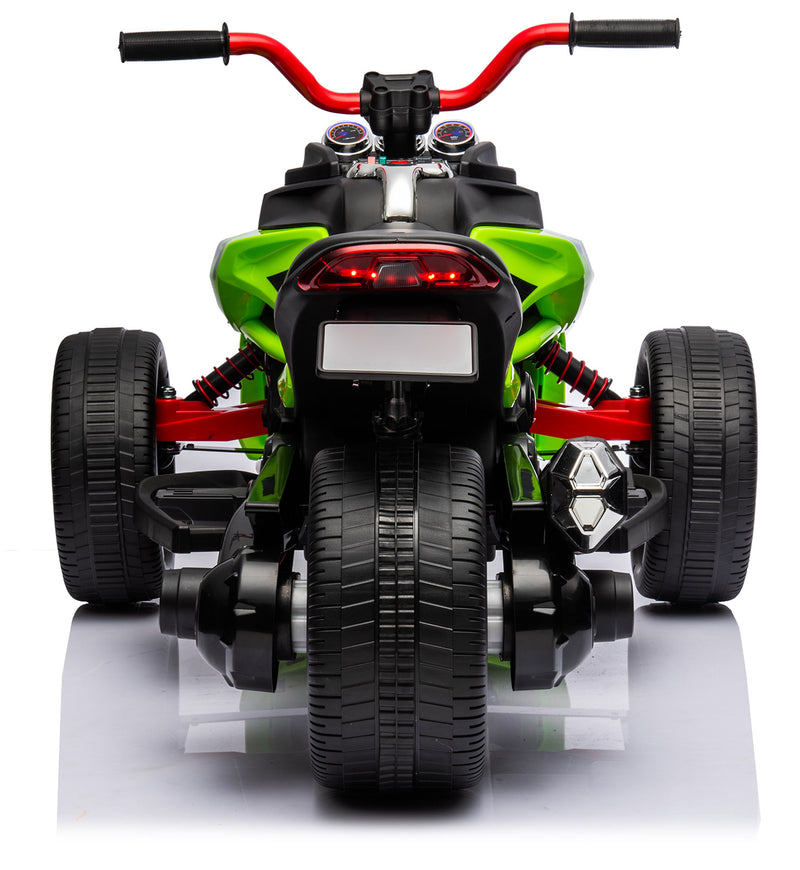 Mini Quad Elettrico per Bambini 3 Ruote 12V ATV 3.0 Verde-3