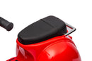 Piaggio Vespa con Sidecar Small Elettrica 6V per Bambini Rossa-6