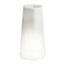 Vaso Luminoso da Giardino a LED 49x40x95 cm in Resina 5W Magnolia Bianco Caldo-1