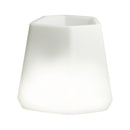 Vaso Luminoso da Giardino a LED 56x49x43 cm in Resina 5W Magnolia Bianco Caldo-1