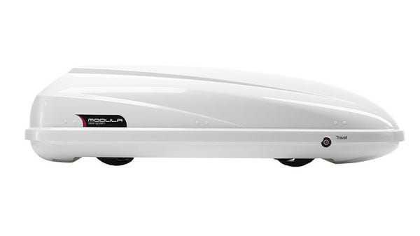 Box Cofano Auto Portatutto da Tetto 460L-650L Modula CS Travel Total Look Bianco Lucido online