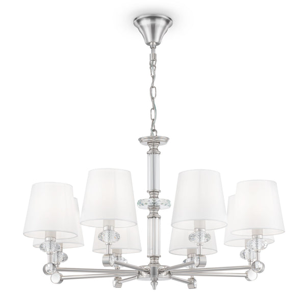 Lampadario Neoclassic in Metallo Riverside Cromo prezzo