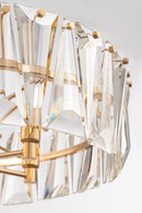 Lampada pendente Modern in Metallo Puntes Oro-3