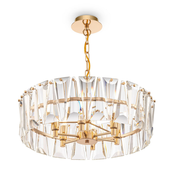 Lampada pendente Modern in Metallo Puntes Oro acquista