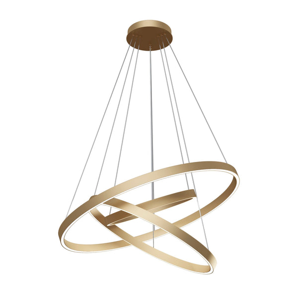 Lampada pendente Modern in Alluminio Rim Ottone online