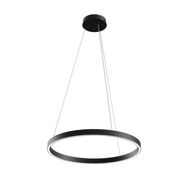 Lampada pendente Modern in Alluminio Rim Nero acquista