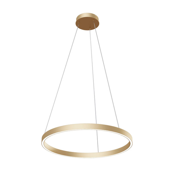 Lampada pendente Modern in Alluminio Rim Ottone acquista