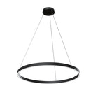 Lampada pendente Modern in Alluminio Rim Nero-1