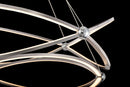 Lampada pendente Modern in Metallo Weave Nickel-4