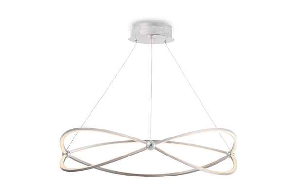 prezzo Lampada pendente Modern in Metallo Weave Nickel