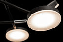 Lampada pendente Modern in Metallo e Acrilico Fad Nero-5