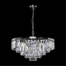 Lampada pendente Neoclassic in Metallo e Vetro Revero Cromo-3