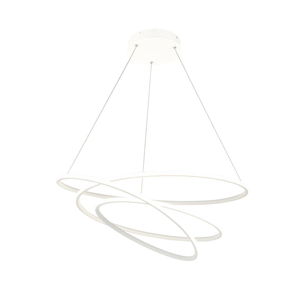 Lampada pendente Modern in Metallo Nola Bianco online