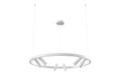 Lampada pendente Modern in Metallo e Acrilico Satellite Bianco-1