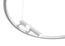 Lampada pendente Modern in Metallo e Acrilico Satellite Bianco-4