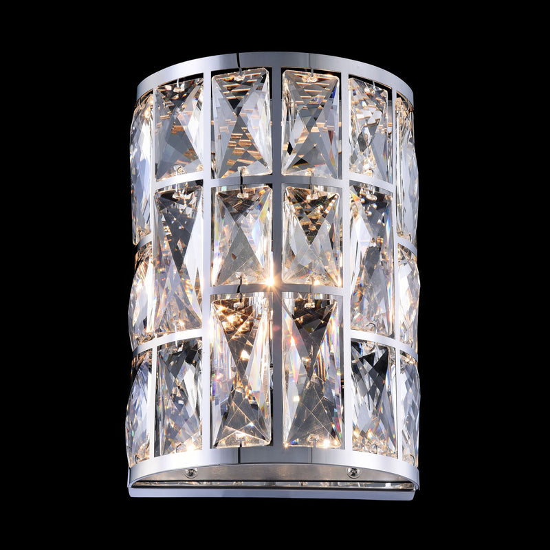 Lampada da parete Modern in Metallo Gelid Cromo-2
